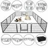 Mia's Pet Supply ZENY Fold Able Metal Pet Exercise Pen