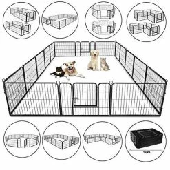 Mia's Pet Supply ZENY Fold Able Metal Pet Exercise Pen