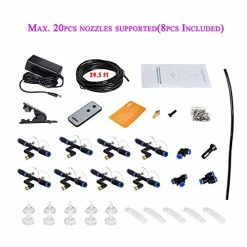 Mia's Pet Supply Fish Products OIIBO High Pressure Reptile Misting System