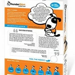 Brand new 🤩 Mia's Pet Supply ThunderShirt Classic 🦮 Dog Anxiety Jacket | Apparel 🤩 18 Mia's Pet Supply ThunderShirt Classic Dog Anxiety Jacket | Apparel