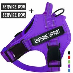 Mia's Pet Supply Leashes And Harness No-Pull Emotional Support Pet Vest Harness, Reflective Breathable And Adjustable