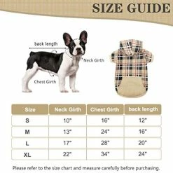 Cheap 🤩 Mia's Pet Supply EXPAWLORER Plaid 🐕 Dog Hoodie 😍 9 Mia's Pet Supply EXPAWLORER Plaid Dog Hoodie
