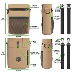 Buy π― Mia's Pet Supply Tactical π Dog Harness Bundle Includes Tactical Leash & Tactical Bag. Working π Dog MOLLE Vest With Handle, No Pulling Front Leash Clip, Hook & π Dog Patch. (M (Neck:16"-22" ; Chest:25"-31"), Peanut Brown) Leashes And Harness π 27 Mia's Pet Supply Tactical Dog Harness Bundle Includes Tactical Leash & Tactical Bag. Working Dog MOLLE Vest With Handle, No Pulling Front Leash Clip, Hook & Dog Patch. (M (Neck:16