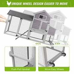 Mia's Pet Supply Chicken Coop With Run Outdoor Hen House Chicken Coop Cages