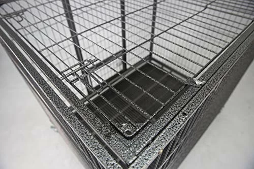 Wholesale ๐ Mia's Pet Supply 49" Open Top Stackable Heavy Duty Cage With Casters Houses, Pens & Crates ๐ 3 Mia's Pet Supply 49" Open Top Stackable Heavy Duty Cage With Casters Houses, Pens & Crates