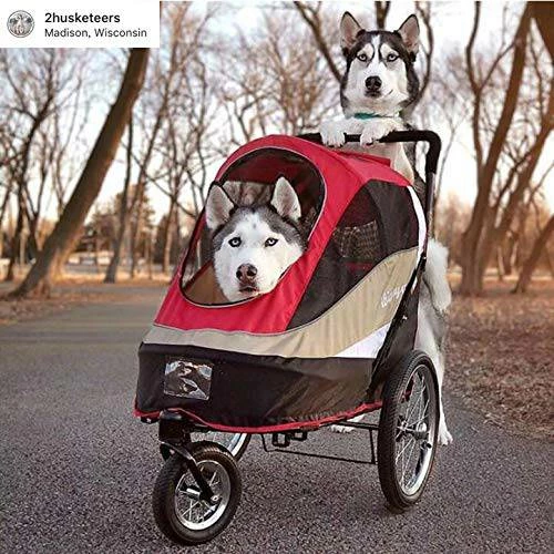 Brand new 🌟 Mia's Pet Supply Travel Ibiyaya Heavy Duty 🦮 Dog Stroller/Pull Behind Bike Trailer ❤️ 9 Mia's Pet Supply Travel Ibiyaya Heavy Duty Dog Stroller/Pull Behind Bike Trailer