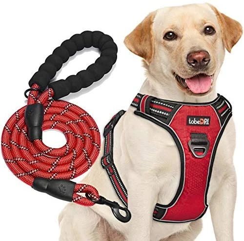 Outlet 😍 Mia's Pet Supply Leashes And Harness DRI No Pull 🐶 Dog Harness Adjustable Reflective Oxford 😉 9 Mia's Pet Supply Leashes And Harness DRI No Pull Dog Harness Adjustable Reflective Oxford