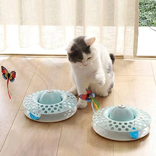 Buy ๐ Mia's Pet Supply Funny Automatic Electric Rotating Butterfly & Ball Exercise Kitten Toy ๐ฏ 7 Mia's Pet Supply Funny Automatic Electric Rotating Butterfly & Ball Exercise Kitten Toy
