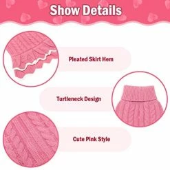 Mia's Pet Supply Turtleneck Dog Sweater