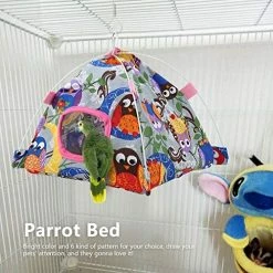 Deals ๐ฅ Mia's Pet Supply Aviary & Perches HEEPDD Bird Hammock, Cartoon Parrot Hanging Tent With Coral Mat Cage Decor For Pet ๐ฅ 18 Mia's Pet Supply Aviary & Perches HEEPDD Bird Hammock, Cartoon Parrot Hanging Tent With Coral Mat Cage Decor For Pet
