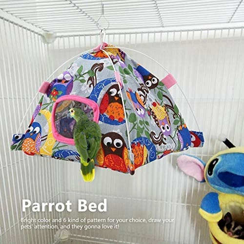 Deals ๐ฅ Mia's Pet Supply Aviary & Perches HEEPDD Bird Hammock, Cartoon Parrot Hanging Tent With Coral Mat Cage Decor For Pet ๐ฅ 4 Mia's Pet Supply Aviary & Perches HEEPDD Bird Hammock, Cartoon Parrot Hanging Tent With Coral Mat Cage Decor For Pet