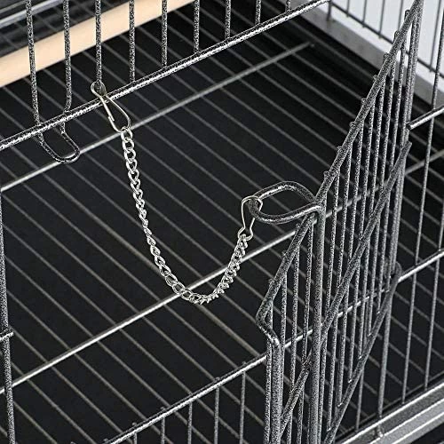 Outlet 🔥 Mia's Pet Supply Aviary & Perches Topeakmart Wrought Iron Large Flight Parrot Bird Cage For Multiple Parakeets 🤩 7 Mia's Pet Supply Aviary & Perches Topeakmart Wrought Iron Large Flight Parrot Bird Cage For Multiple Parakeets