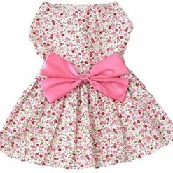 Mia's Pet Supply Petroom Puppy Dog Dress, Cute Princess Bowknot Dresses Apparel