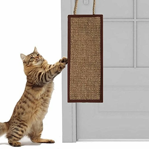 New โจ Mia's Pet Supply Cat Toys Natural Sisal Rope Covered Door Cat Scratching Mat ๐ 1 Mia's Pet Supply Cat Toys Natural Sisal Rope Covered Door Cat Scratching Mat