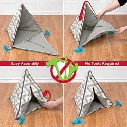 Mia's Pet Supply Kitty City Small Teepee And Feather Toy, Cat Toys