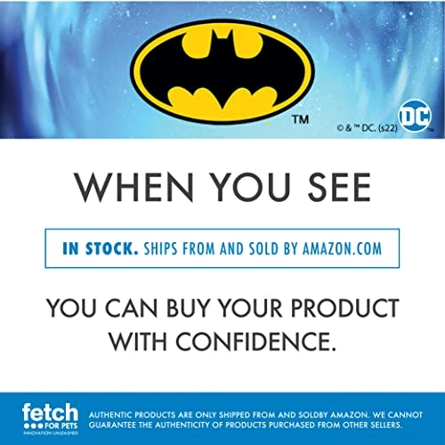 Promo 🛒 Mia's Pet Supply DC Comics For Pets Batman 🦮 Dog Harness 😍 8 Mia's Pet Supply DC Comics For Pets Batman Dog Harness
