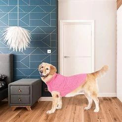 Mia's Pet Supply Turtleneck Knitted Dog Sweater Apparel