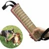 Mia's Pet Supply Dog Toys Dog Tug Toy |Tug Of War Dog Toy |Jute Bite Pillow With 2 Handles For Puppy Training