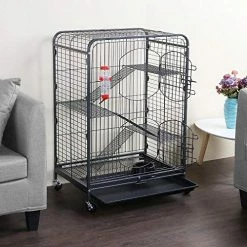 Hot Sale 🤩 Mia's Pet Supply Metal Ferret Cage Indoor Outdoor Small Animals Hutch Rabbit Houses & Accessories ✔️ 15 Mia's Pet Supply Metal Ferret Cage Indoor Outdoor Small Animals Hutch Rabbit Houses & Accessories