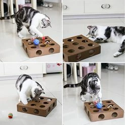 Mia's Pet Supply Cat Toys : Pet Products, Cat Toy Box For Kitty,