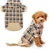 Mia's Pet Supply EXPAWLORER Plaid Dog Hoodie