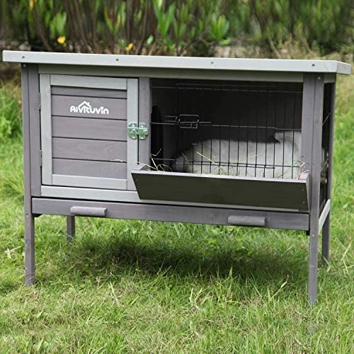 Brand new ๐ Mia's Pet Supply Aivituvin Rabbit Hutch, Wooden Bunny Cages Indoor ๐ 5 Mia's Pet Supply Aivituvin Rabbit Hutch, Wooden Bunny Cages Indoor
