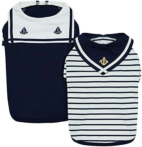 Cheapest ๐ Mia's Pet Supply Blueberry Pet Pack Of 2 Soft & Comfy Patriotic Spirit USA Stars Stripes American Flag Apparel ๐คฉ 12 Mia's Pet Supply Blueberry Pet Pack Of 2 Soft & Comfy Patriotic Spirit USA Stars Stripes American Flag Apparel