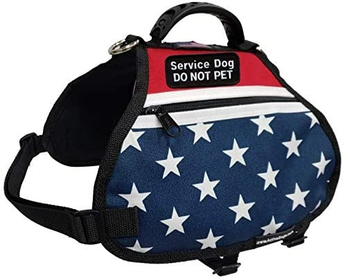 Promo 😍 Mia's Pet Supply American Service 🐕 Dog Harness Vest 🔔 1 Mia's Pet Supply American Service Dog Harness Vest