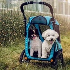 Mia's Pet Supply PETIQUE All Terrain Jogger-Sailboat Pet Stroller, Sailboat, Travel
