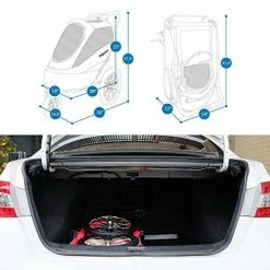 Brand new 🌟 Mia's Pet Supply Travel Ibiyaya Heavy Duty 🦮 Dog Stroller/Pull Behind Bike Trailer ❤️ 13 Mia's Pet Supply Travel Ibiyaya Heavy Duty Dog Stroller/Pull Behind Bike Trailer