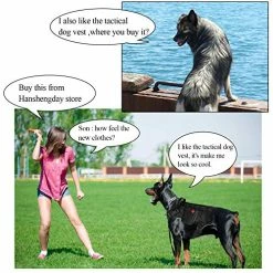 Mia's Pet Supply Leashes And Harness Tactical Service Dog Vest Harness