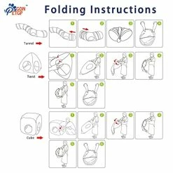 Mia's Pet Supply Cat Toys Cat Tunnel Toy And Cubes Combo, Cat Tunnels For Indoor Cats