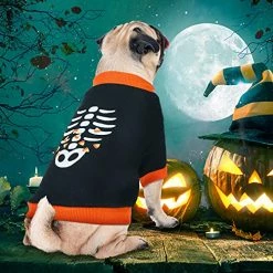 Mia's Pet Supply Apparel 5 Pcs Fall Halloween Dog Shirt Halloween