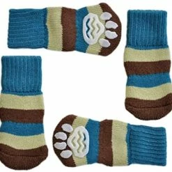 Best Sale ❤️ Mia's Pet Supply Apparel Posch Anti-Slip Knit 🧦 Socks For Pets With Traction Soles For Indoor 🥰 13 Mia's Pet Supply Apparel Posch Anti-Slip Knit Socks For Pets With Traction Soles For Indoor