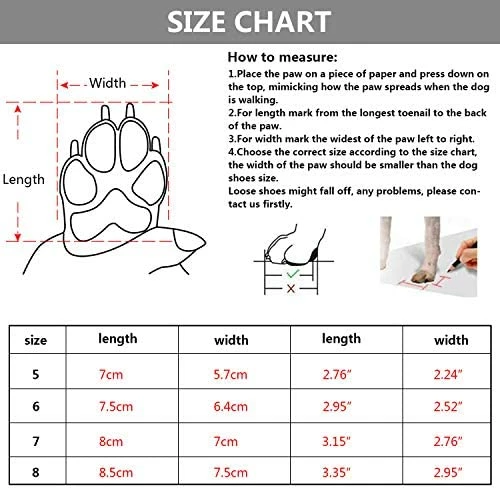 Deals โญ Mia's Pet Supply QUMY ๐ Dog ๐ฅพ Boots Waterproof ๐ Shoes With Reflective Velcro Rugged Anti-Slip Apparel ๐ 2 Mia's Pet Supply QUMY Dog Boots Waterproof Shoes With Reflective Velcro Rugged Anti-Slip Apparel