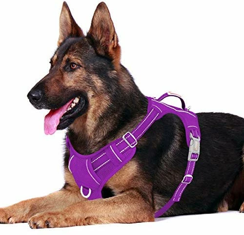 New 💯 Mia's Pet Supply No Pull 🐕 Dog Harness Front Clip Heavy Duty Reflective Easy Control Handle For Large 🐕 Dog Leashes And Harness ✨ 23 Mia's Pet Supply No Pull Dog Harness Front Clip Heavy Duty Reflective Easy Control Handle For Large Dog Leashes And Harness