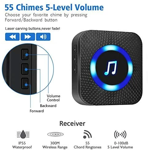 Cheap 🛒 Mia's Pet Supply EverNary 🦮 Dog Door Bell Wireless 🦮 Doggie Doorbells For Potty Training 😍 8 Mia's Pet Supply EverNary Dog Door Bell Wireless Doggie Doorbells For Potty Training