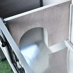 Mia's Pet Supply PawHut Small Elevated Rabbit Hutch Rabbit Houses & Accessories