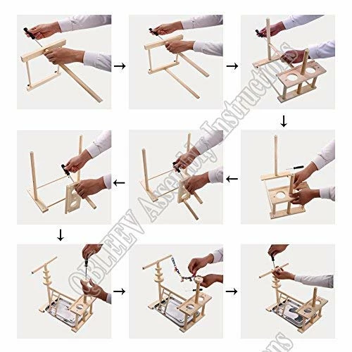 Hot Sale 👍 Mia's Pet Supply : QBLEEV Parrot Wood Stand Perch Bird Playstand Playground 🤩 3 Mia's Pet Supply : QBLEEV Parrot Wood Stand Perch Bird Playstand Playground