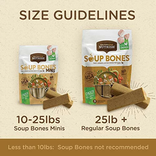 Outlet ❤️ Mia's Pet Supply Training : Rachael Ray Nutrish Soup Bones 🐶 Dog Treats, Real Chicken & Veggies Flavor, 12.6 Oz. Bag : ✨ 4 Mia's Pet Supply Training : Rachael Ray Nutrish Soup Bones Dog Treats, Real Chicken & Veggies Flavor, 12.6 Oz. Bag :