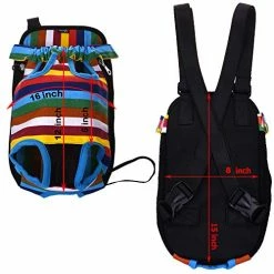 Mia's Pet Supply Travel : Cosmos Large Size Pet Dog Legs Out Front Carrier Bag :