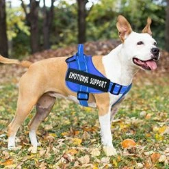 Mia's Pet Supply Leashes And Harness No-Pull Emotional Support Pet Vest Harness, Reflective Breathable And Adjustable