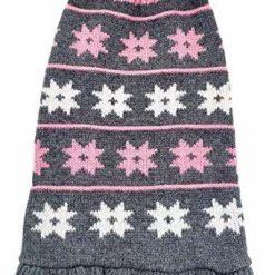 Mia's Pet Supply Turtleneck Dog Sweater Dress Knit Pullover Warm Cat Sweater