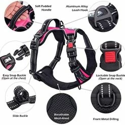 New 😉 Mia's Pet Supply PoyPet No Pull 🦮 Dog Harness, No Choke Front Lead 🦮 Dog Reflective Harness Leashes And Harness 🔔 21 Mia's Pet Supply PoyPet No Pull Dog Harness, No Choke Front Lead Dog Reflective Harness Leashes And Harness