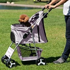 Outlet ✨ Mia's Pet Supply Travel Paws & Pals 4 Wheeler Elite Jogger Pet Stroller 🧨 13 Mia's Pet Supply Travel Paws & Pals 4 Wheeler Elite Jogger Pet Stroller