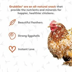 Mia's Pet Supply Chicken Coop Cages Grubblies World Harvest Healthy Natural Grubs For Chickens