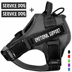 Mia's Pet Supply Leashes And Harness No-Pull Emotional Support Pet Vest Harness, Reflective Breathable And Adjustable