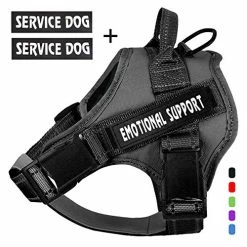 Mia's Pet Supply Leashes And Harness No-Pull Emotional Support Pet Vest Harness, Reflective Breathable And Adjustable