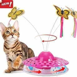 Buy ๐ Mia's Pet Supply Funny Automatic Electric Rotating Butterfly & Ball Exercise Kitten Toy ๐ฏ 15 Mia's Pet Supply Funny Automatic Electric Rotating Butterfly & Ball Exercise Kitten Toy