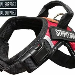 Outlet ❤️ Mia's Pet Supply Leashes And Harness ALBCORP Service 🐕 Dog Vest Harness - Reflective - Woven Nylon, Neoprene Handle 🌟 22 Mia's Pet Supply Leashes And Harness ALBCORP Service Dog Vest Harness - Reflective - Woven Nylon, Neoprene Handle